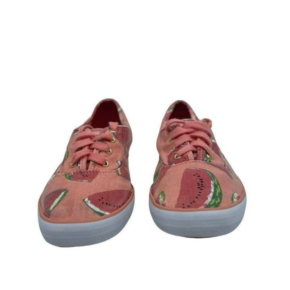 Keds Champion Sneakers Womens 7 Pink Watermelon Print Low Top Canvas - Picture 5 of 12